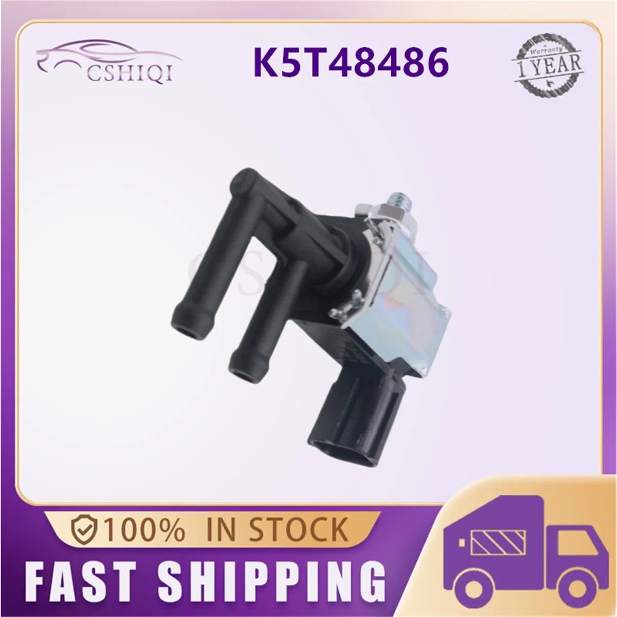K5T48486 Car Vacuum Switch Valve Vapor Purge Solenoid For Suzuki Aerio Grand Car Accessories K5T48290 K5T48279 18117-52G00