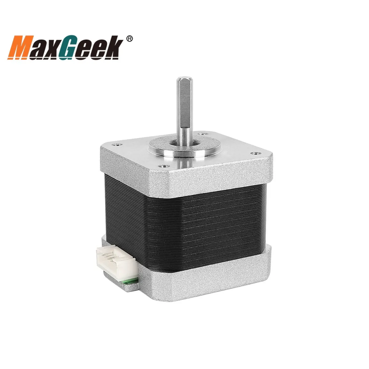 Maxgeek High Quality NEMA17 42x40 Stepper Motor 1.5A 17HD40005 for 3D Printer Engraving Machine Automation Equipment