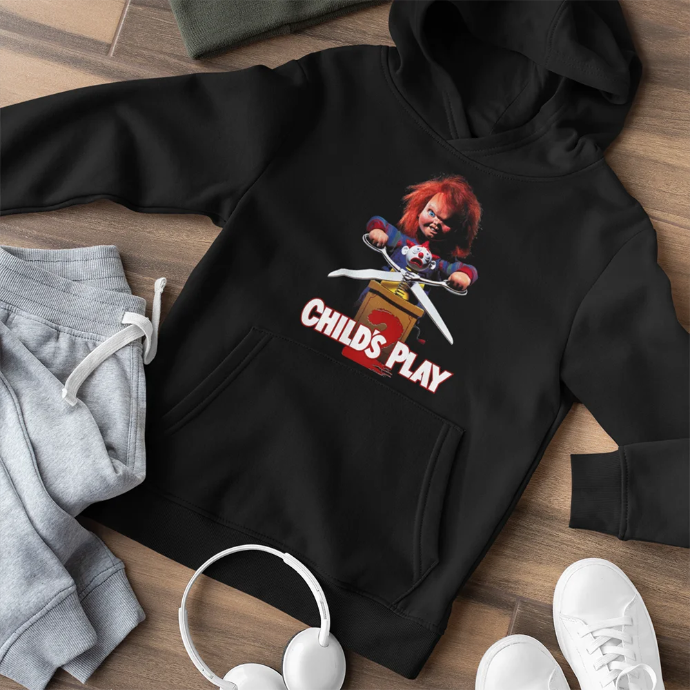 Child's Play 2 (Chucky) Horro Movie designer hoodie scray film printed sweatshirt graphic hoodies Halloween gift hoodies for men