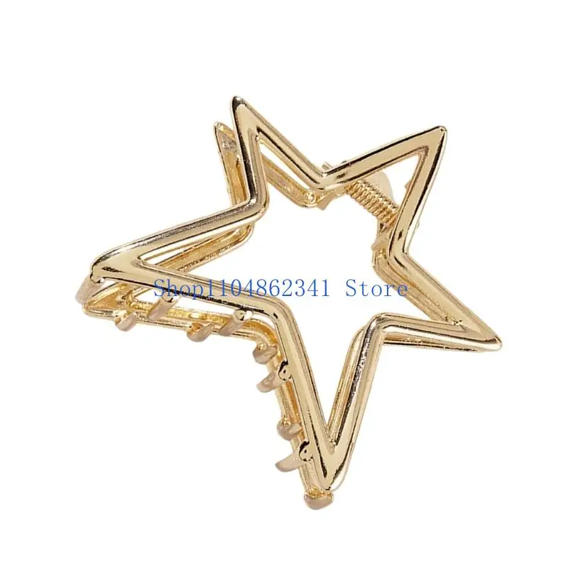 5asd Practical Metal Hair Claw in Star Hair Decoration Hairpieces Party Headwear for Everyday and Party Looks