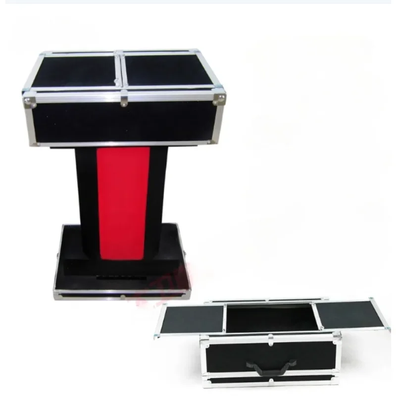 Carrying Case & Fold-Up Table Base Folding Table Magic Tricks Professional Magician Table Stage Illusions Gimmick Accessories