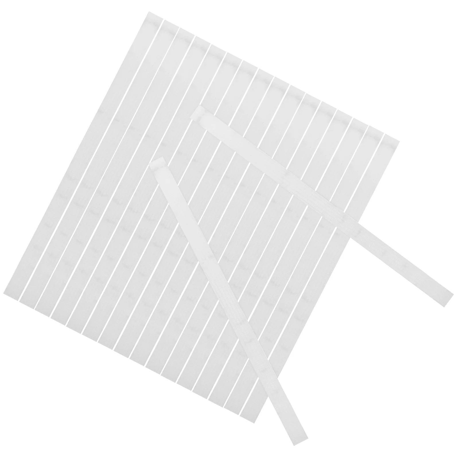 30 Pcs Mesh Backing Binding Strips Bookbinding Glue Tape Document Binder Office Supplies Textbook Filing Products Glue Strips