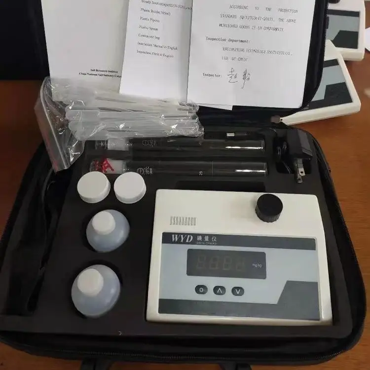 Bench Top Lab Salt Iodine Meter  WYD  Iodine Checker