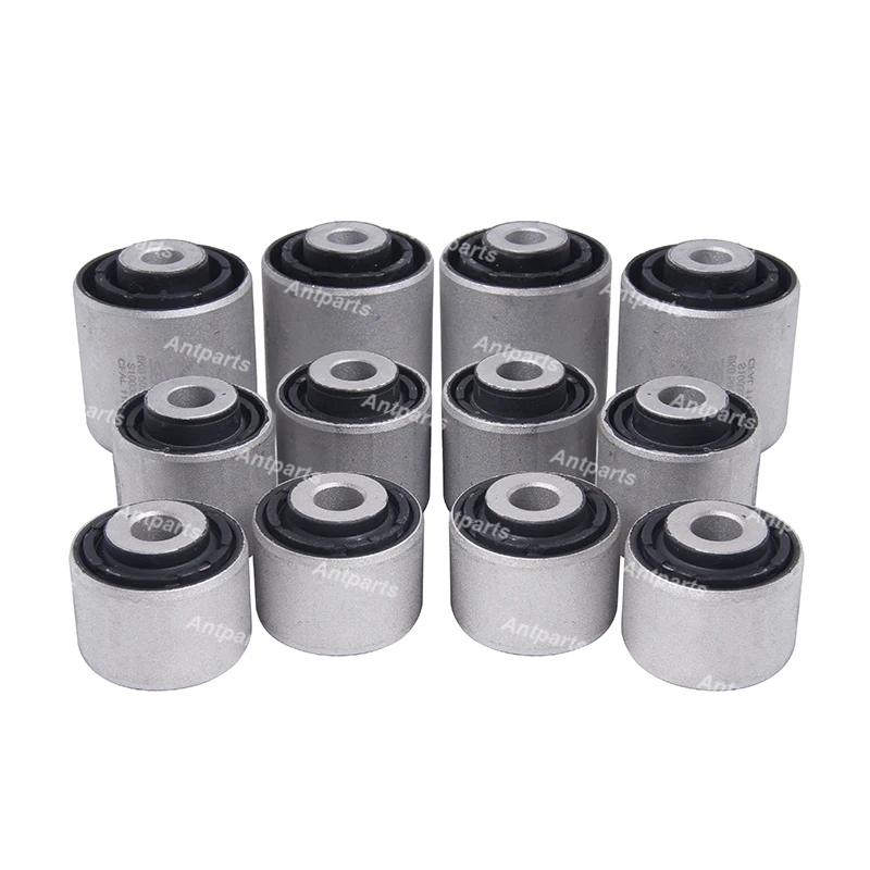 12PCS Rear Suspension Control Arm Bushing Kit For Audi A4 B8 A5 Q5 S4 S5 A6 C7 A7 4GD A8 D4 For Porsche Macan