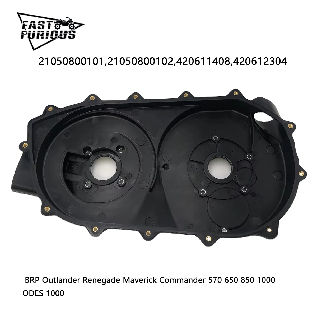 13 bolts CVT Air Guide For BRP Outlander Renegade Maverick Commander 570 650 850 1000 ATV UTV QUAD GO KART 420612304 420611408