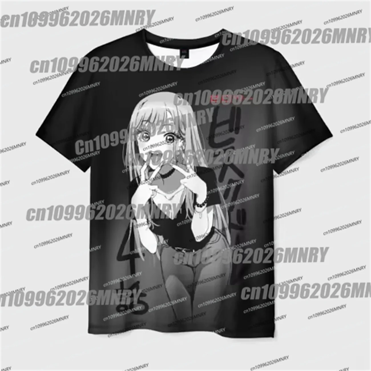 Popular Marin Kitagawa Tshirt 3D Print Children's clothing Men/Women's Short-sleeve Kawaii Anime T-Shirt Harajuku Unisex Clothes