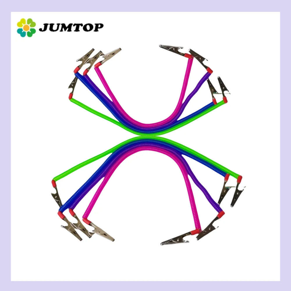 Dental Bib Clip 4 Color Spring Rope Napkin Holder for Dentist Clinic Dental Office Accessories