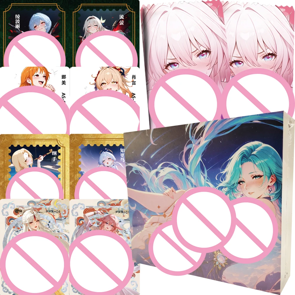 

The Moment Love Awakens Collection Cards Kafka Yae Miko Popular and Beautiful Girl Exquisite Cards Goddess Story Peripheral Gift