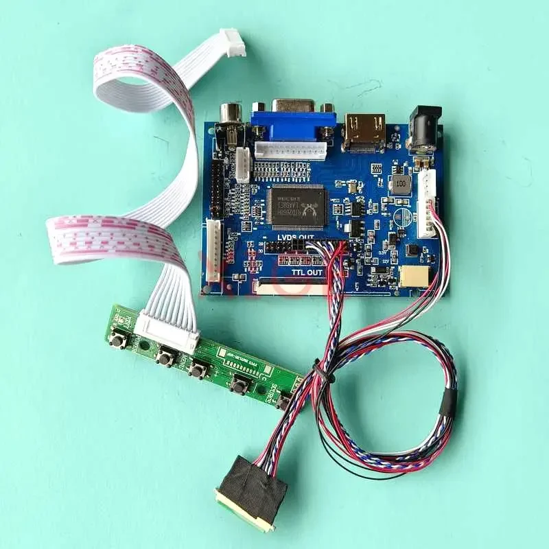 

Для B156HW01 V0/V1/V2/V3/V4/V5/V6 1920x1080 15,6 "LVDS 40 Pin 2AV VGA матрица ноутбука HDMI-совместимая плата контроллера