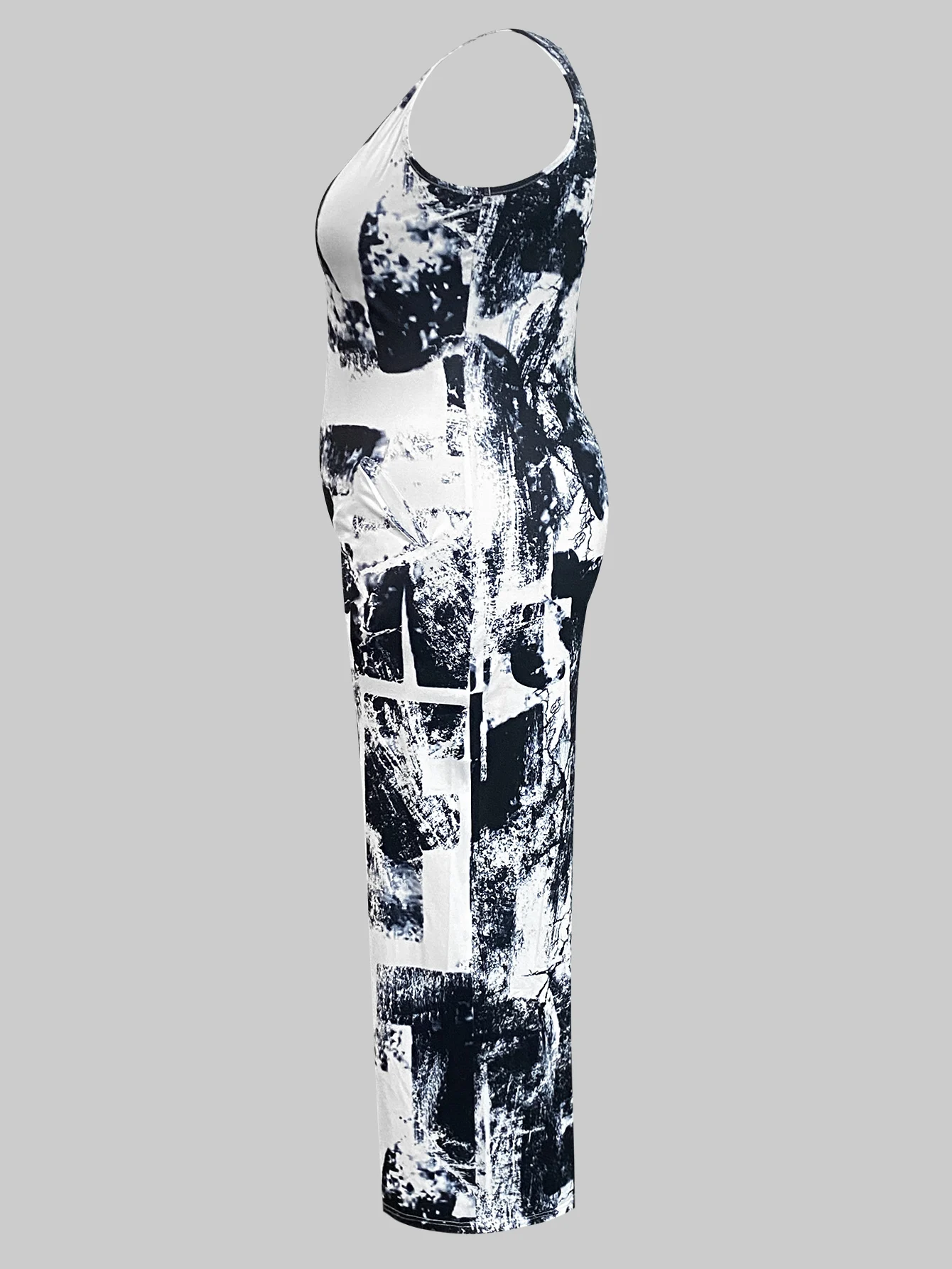 LW Plus Size jumpsuit Tie Dye Wide Leg Cami Jumpsuit NEW summer sleeveless loose jumpsuit Casual Holiday Style One Piece Outfit