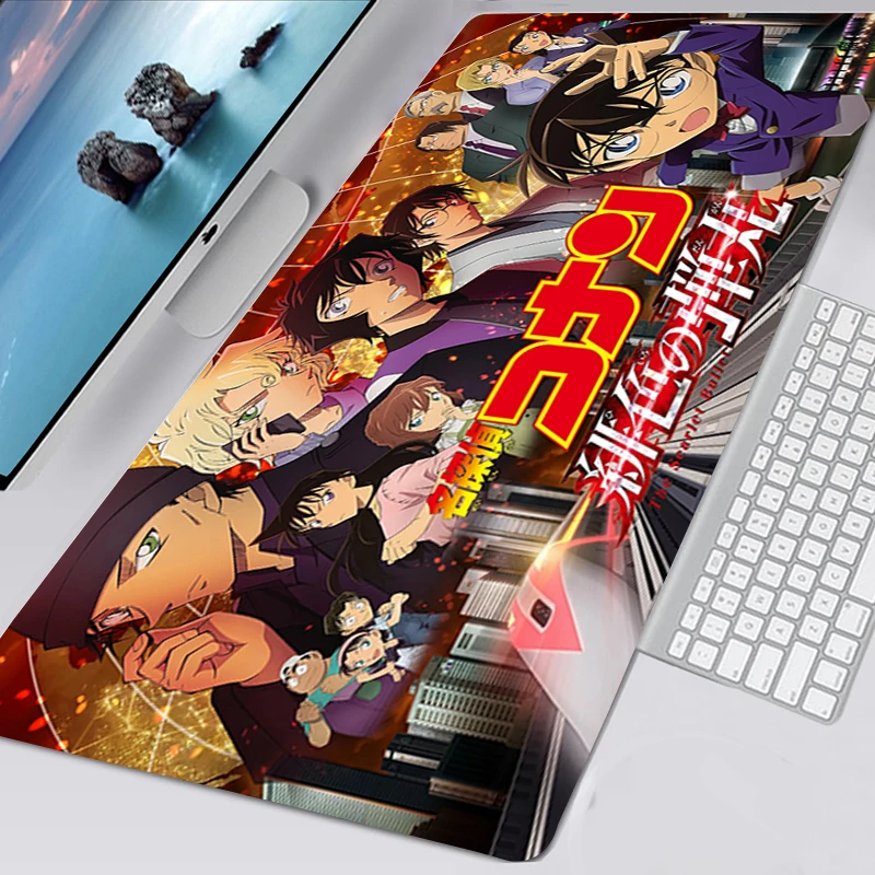 

Anime Detective Conan Mouse Pad PC Gamer Alfombrilla Gaming Large Mousepad Rubber Non-slip XXL Mousepad Tapis De Souris Deskmat