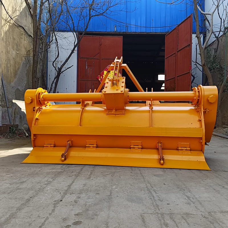 Box Type Rear Axle Trailed Ground Lime Soil Mixer Road Concrete Scarifier Concrete Mixer Road Machinery
