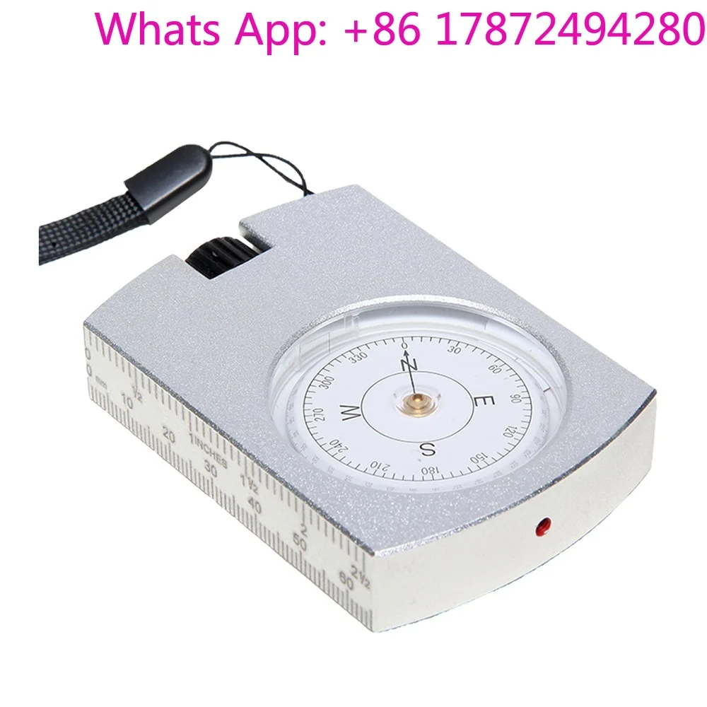 High Quality Pocket Survival Compass Liquid Filled Damping Compass for Outdoor Navigation