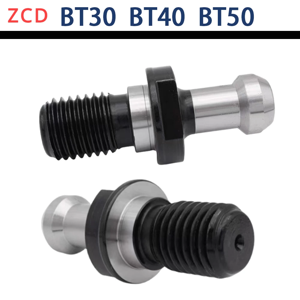 ZCD BT30 BT40 BT50 45 deg Pull Nail Tool Holder Spindle Pull Stud