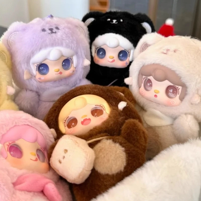 Подлинная серия Yooki V4 Take A Bite Of The Little Bear, слепая коробка, игрушка Kawaii, экшн-фигурка аниме-сюрприз, загадочная коробка, подарок для девочки