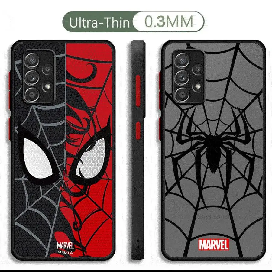 Marvel Sipider Man Cover Phone Case for Samsung Galaxy Note 20 Ultra Note 10 Plus 8 9 S10 S9 S8 Matte Soft