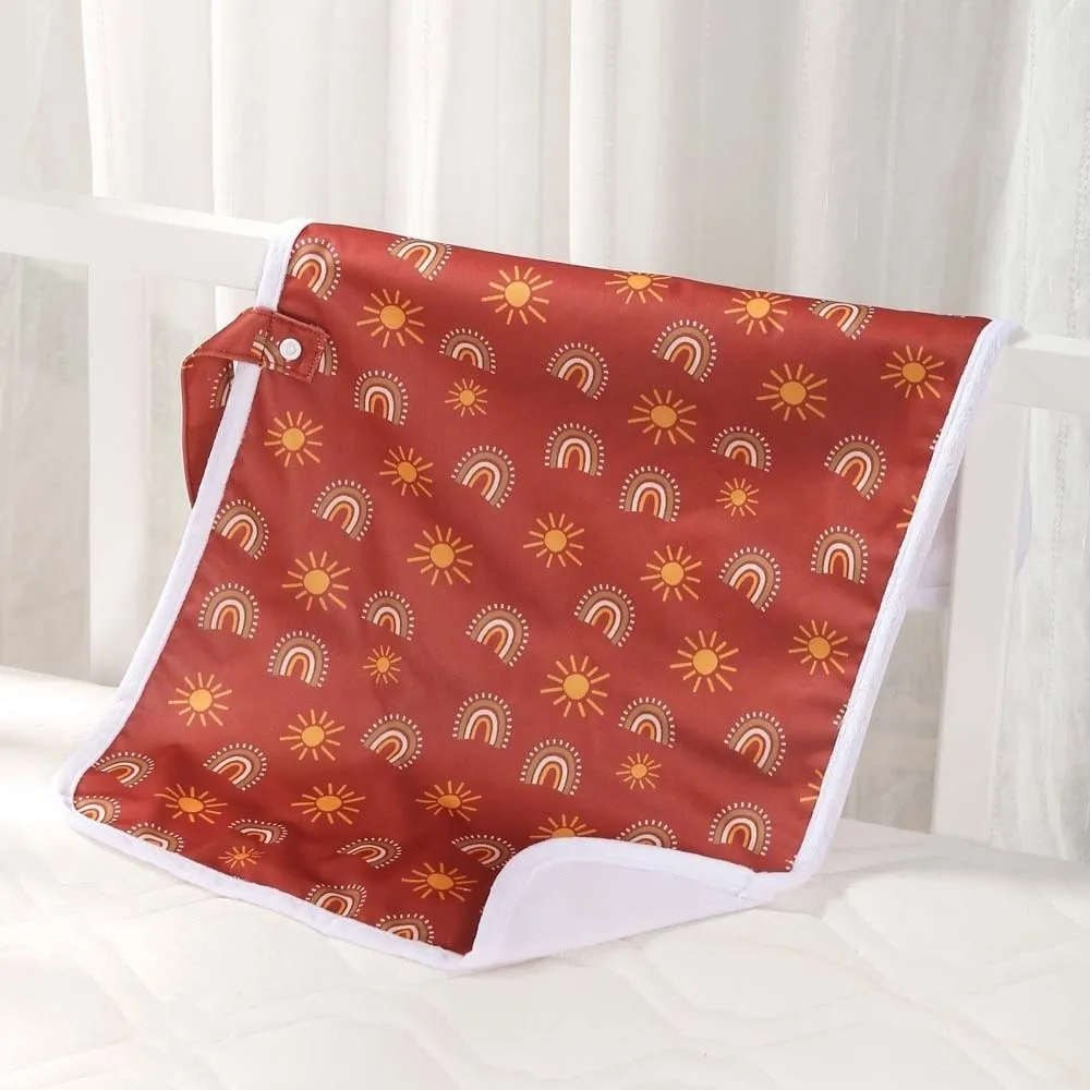 

Foldable Diaper Changing Pad Waterproof Printed Menstrual Anti-dirty Pad Alpaca Convenient Infant Diaper Urine Mat For Newborn