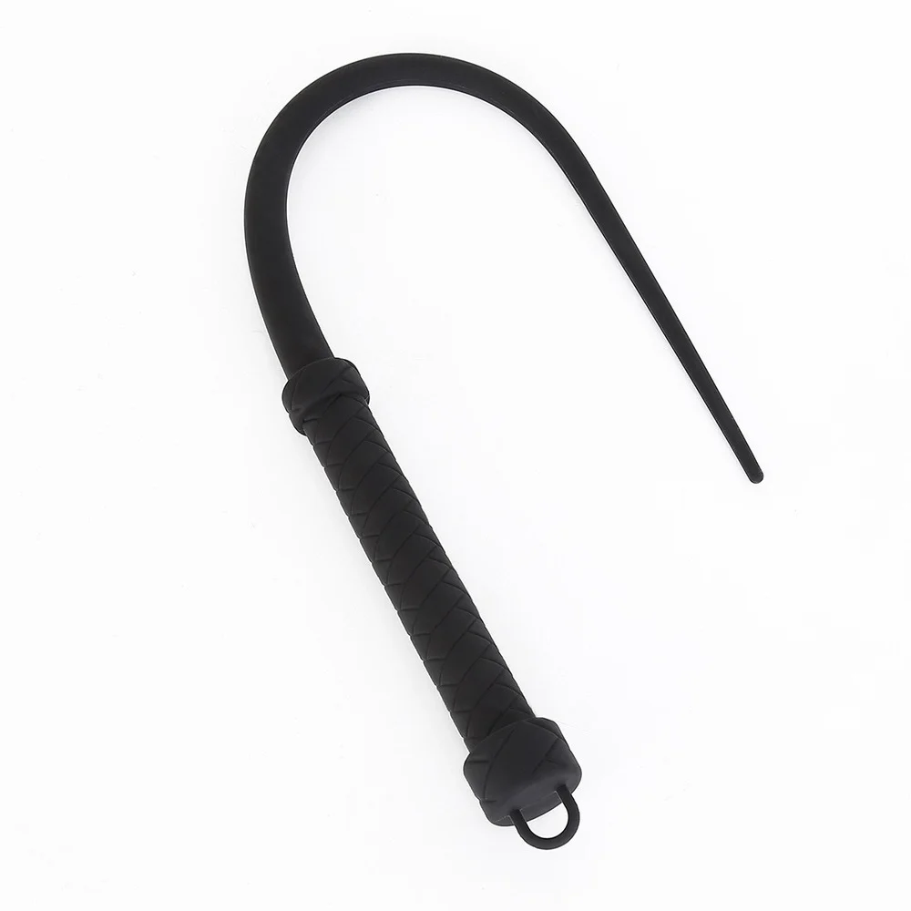 Silicone One-piece Riding Horse Whip,Fetish BDSM Whip SM Adult Game Slave Sexy Whip Erotic Sex Toys for Couple Flirting