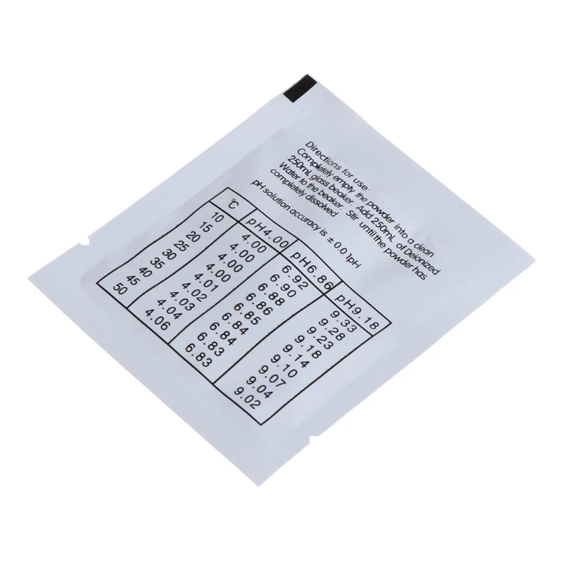 PH Buffer Solution Powder For PH Test Meter Measure Calibration 20 Pieces