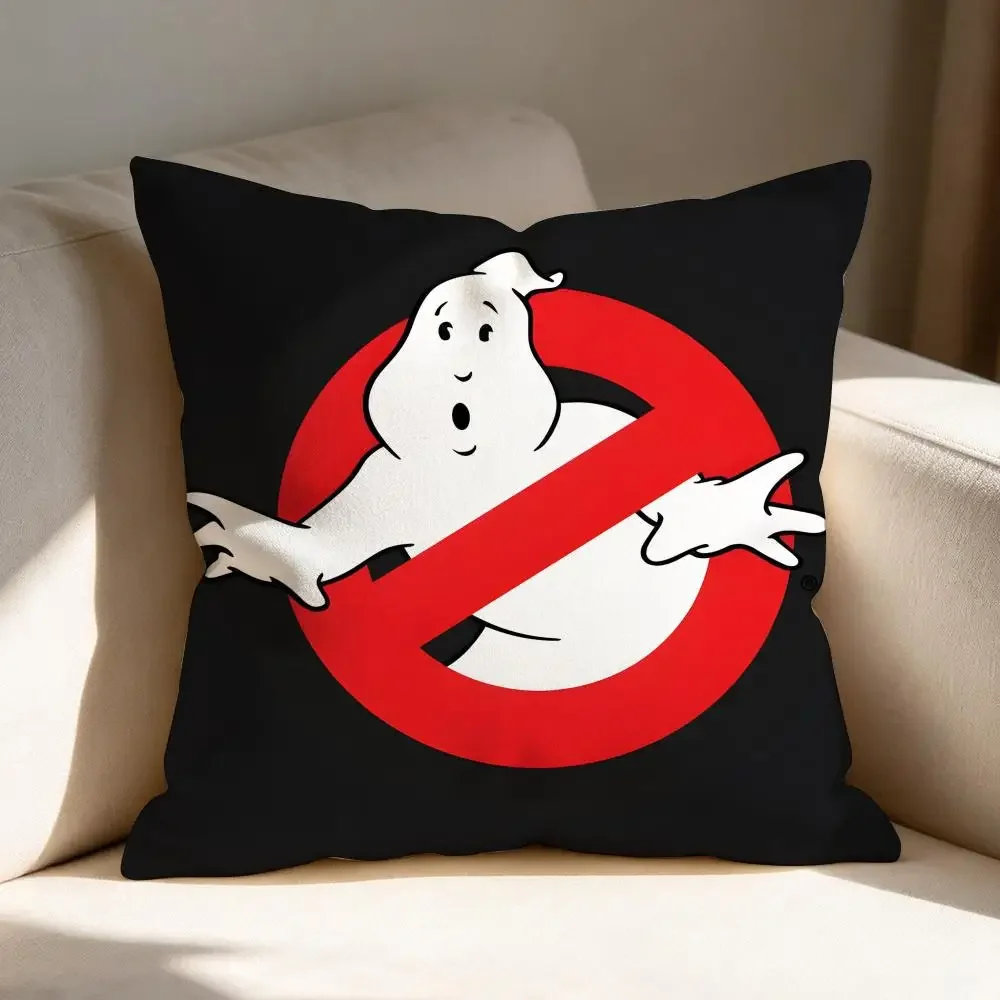 G-Ghostbusters Cushion Cover Up‑to‑Date Basic Pillow Cover for Family Living Room Interior Decoration Cushion Shell