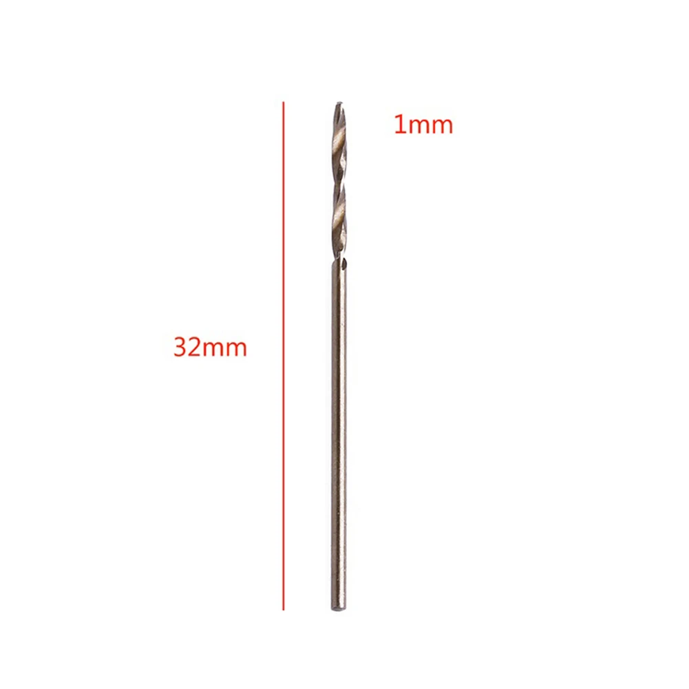 Equipment Drill Bit 10 */set 10 Pcs/set 1mm 2mm 3mm 4mm 5mm Cobalt M35 Round For Stainless Steel Drilling High Quality Nice