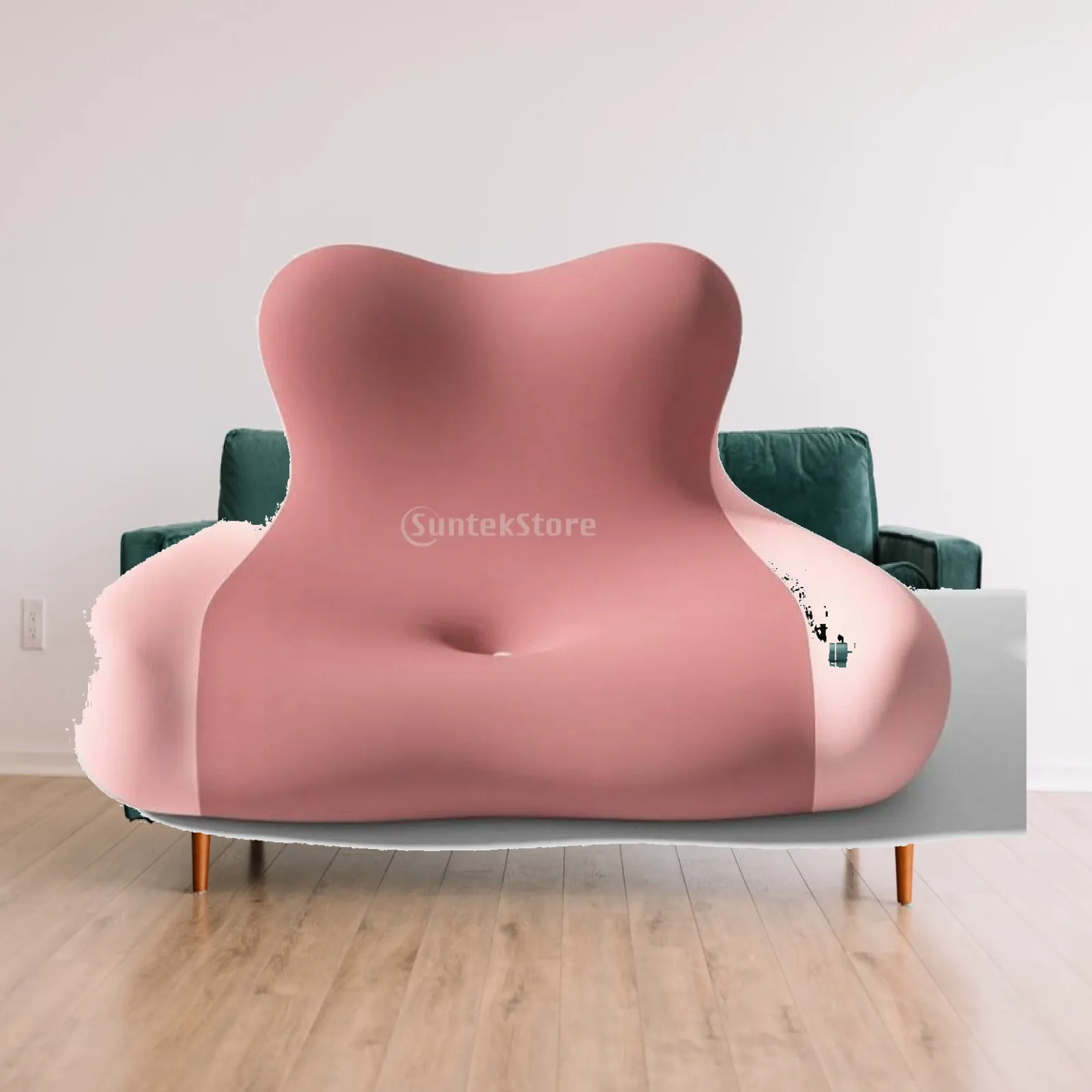 Multi-functional Memory Foam Pillow Orthopedic Sleep Support Cushion for Prone Sleeping and Bedroom Comfort