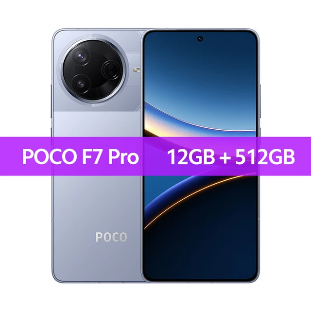 Newest POCO F7 Pro 5G Global Version Mobile Phone 256GB 512GB