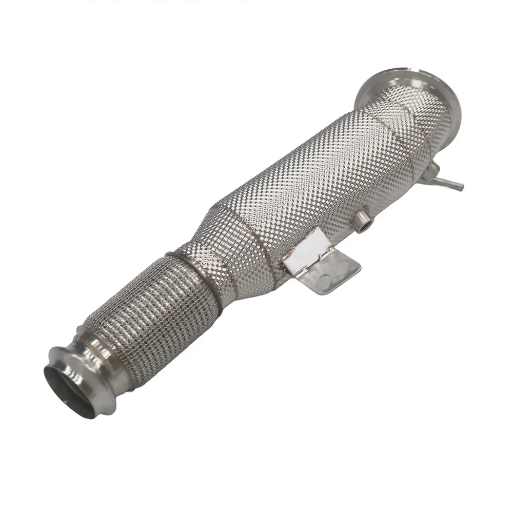 

JIAJUN Exhaust Stainless Steel Straight Header M340i X7 40i 540i X4 40i 840i G20 B58 3.0T High-Flow Heat Shield 1.5mm