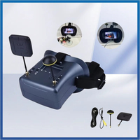 008D PRO FPV Goggle 5.8GHz 40ch Receiver with DVR 3.7V/2000mAh Battery 4.3 inch HD LCD 16:9 for Racing Drone Micro BWhoop Drone