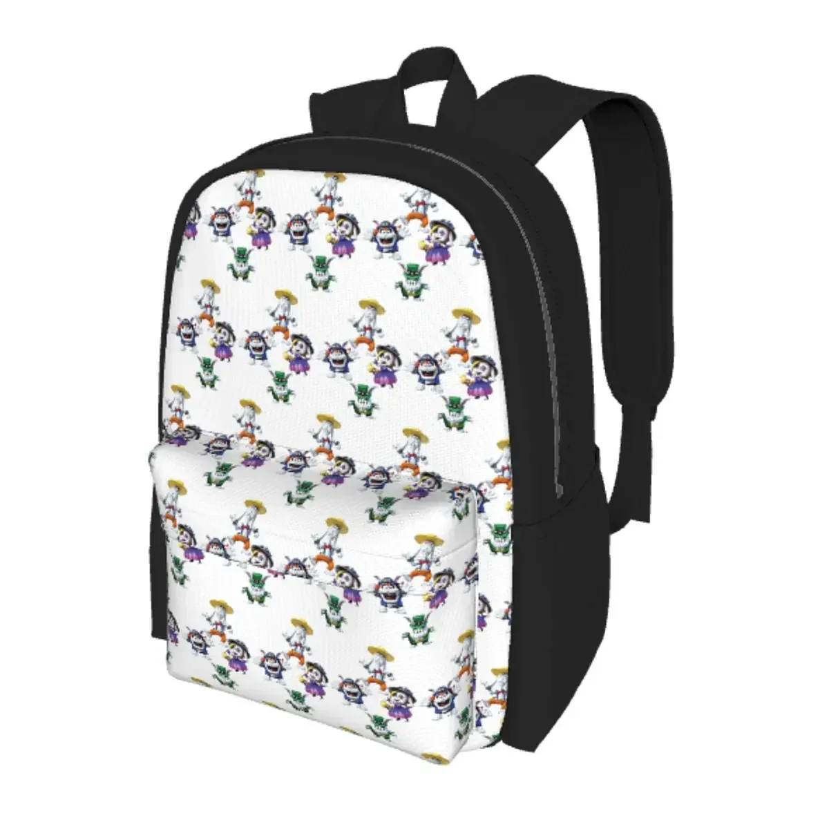 The Broodals Super Videogames Video Games Switch Student Backpack School Bag Hiking Travel Daypack Bookbag Shoulder Bags