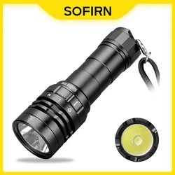 Sofirn-Lampe de Plongée Sous-Marine SD05, XGardens 50.2, Super Lumineux, 3000strada 21700, avec Joli Magnétique 5000K 6500K