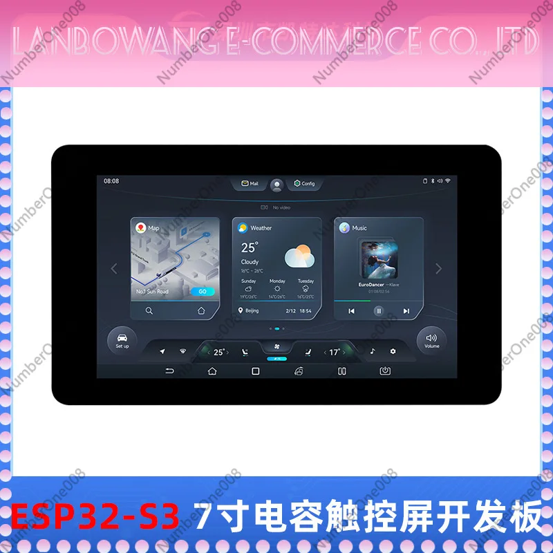 ESP32-S3 7 Inch Capacitive Touch Screen Development Board Five Point Touch LVGL Graphics Programming 800x480