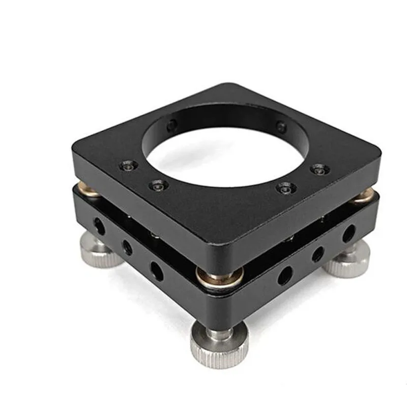 Optical 3-Axis Adjustment Mount TZJ55 Precision Fine-Tuning Mirror Mount 55x55x35mm