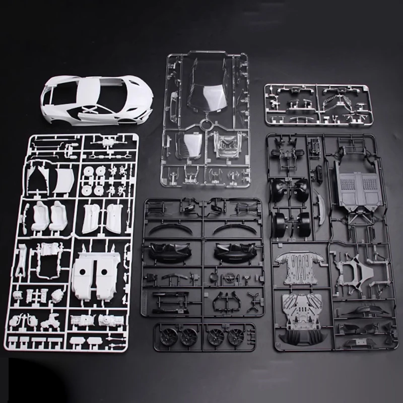 TAMIYA Plastic assembly car scale model kit 24344 New Sportscar X Supercar 1/24 Toy DIY Collection Gift