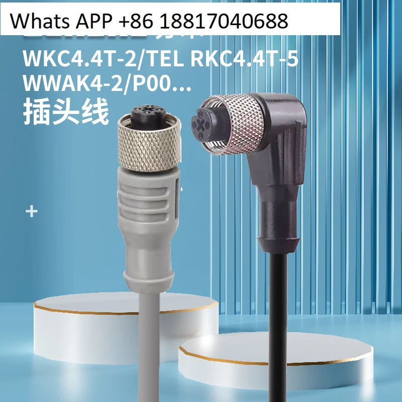 

1PC WAK3-2/P00, WWAK4-5/P00, RKC4.4T-5/TEL sensor cable WKC-10