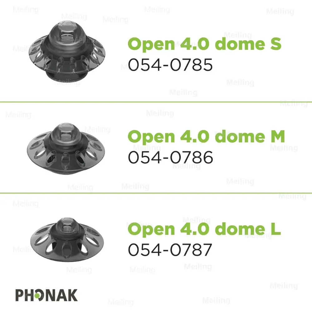 Phonak Domes 4.0  Suitable for Phonak Audeo Marvel , Nathos Nova M, Paradise and the new Phonak Lumity hearing devices