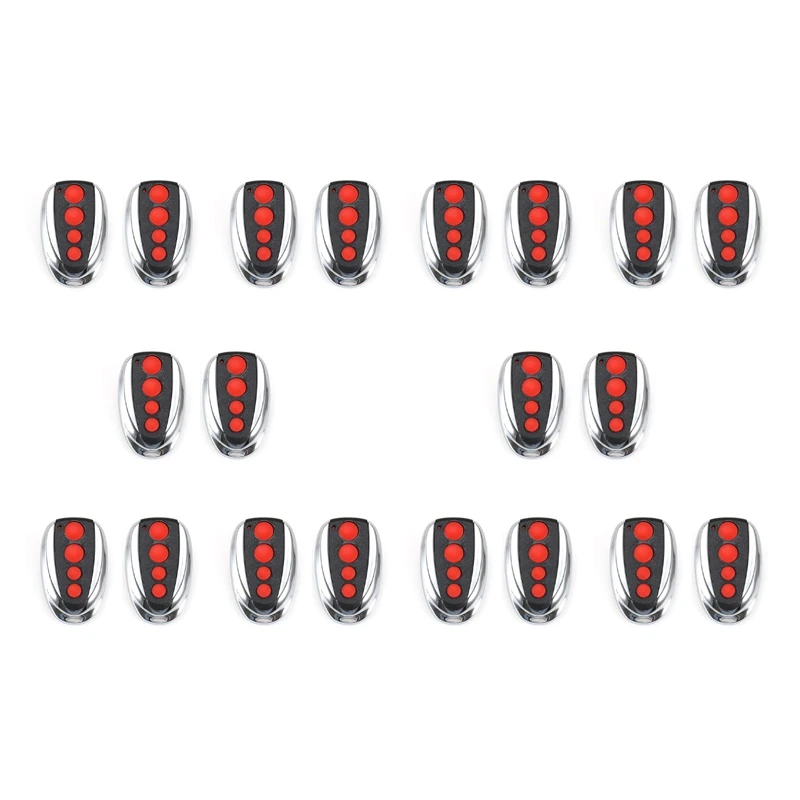 

2025 New-20X 433Mhz Copy Remote Control Garage Door Key For Steel-Line ZT07 SD800 Garage Door Remote Control Replacement Parts
