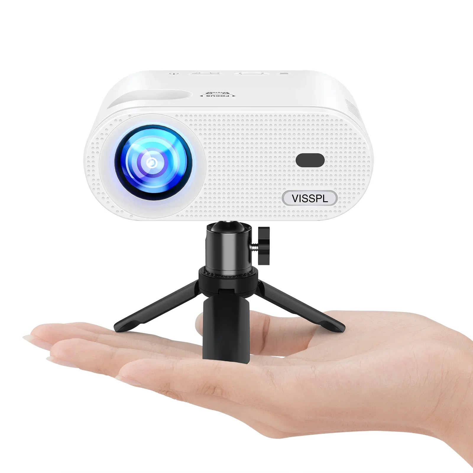 

2024 Upgrade Mini Projector, 1080P Video Projector for Home Theater, 1920 X 1080P Supported, 9800 Lumens Movie Projector