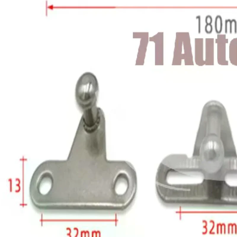 Ultra-Short Gas Struts Aluminum Frame Support Rod Space Saving Lift for Camper Van Glass Door Storage Cabinets