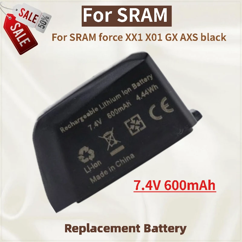 

High Quality Battery 7.4V 600mAh for SRAM force XX1 X01 GX AXS black Brand New Replacement Battery