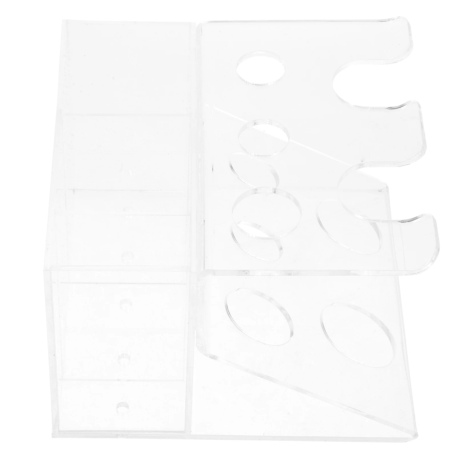 

Razor Holder Dresser Organizer Clear Storage Bathroom Countertop Vanity Organiser Brush for Makeup Rack Organizers