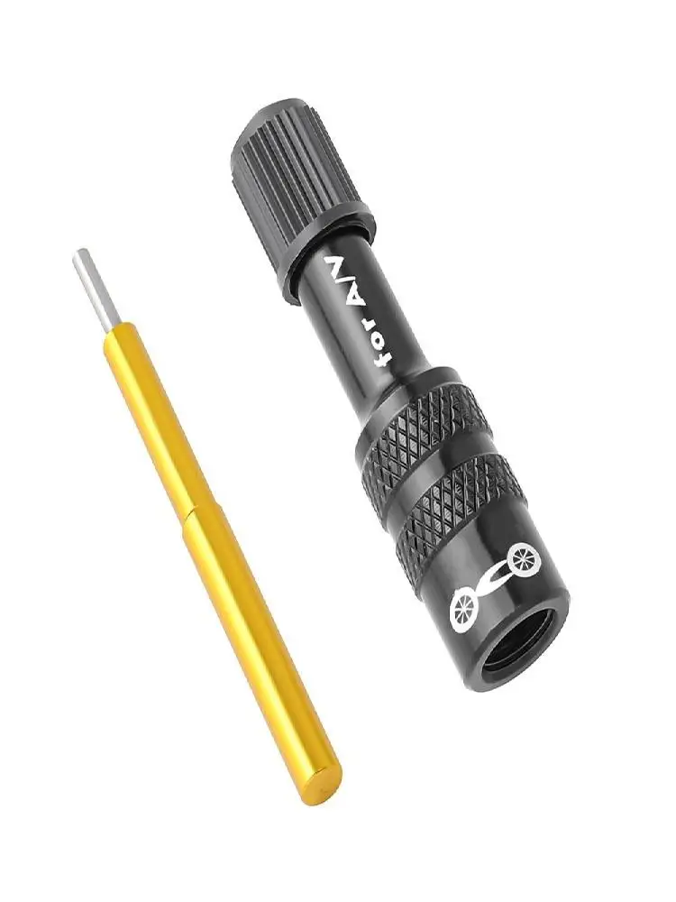 AliExpress Aluminum Alloy Bike Fork Valve Adapter Ultralight A/V Schrader Air Fork Universal Air Rear Shock Absorber