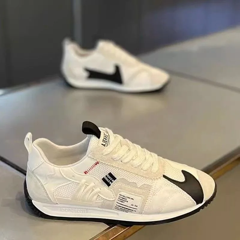 Trend Men Sneakers Luxury Designer Casual Shoes for Men Non Slip Soft Sole Sport Running Shoes Outdoor Platform Tenis Shoes Male