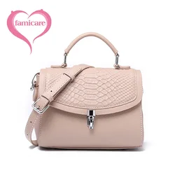 Women's Mini Bag Genuine Leather Lady Handbag Female Crocodile Pattern Crossbody Shoulder Bag Fashion Trend Small Flap Messenger