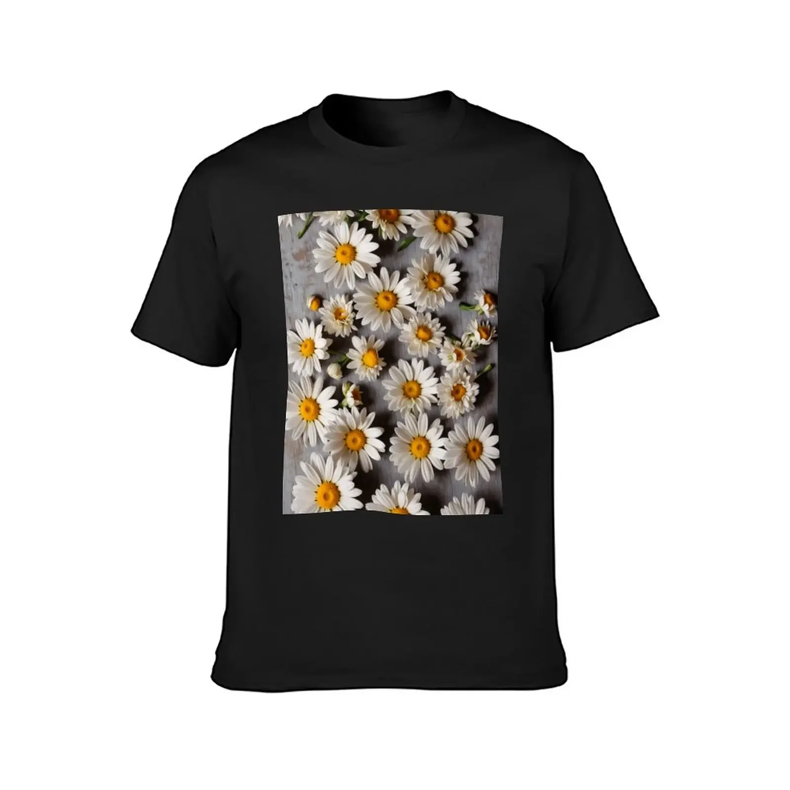 Daisies Daisy Delight - Whimsical Floral Elegance T-Shirt oversizeds plus size tops shirts graphic tees for a boy men clothes