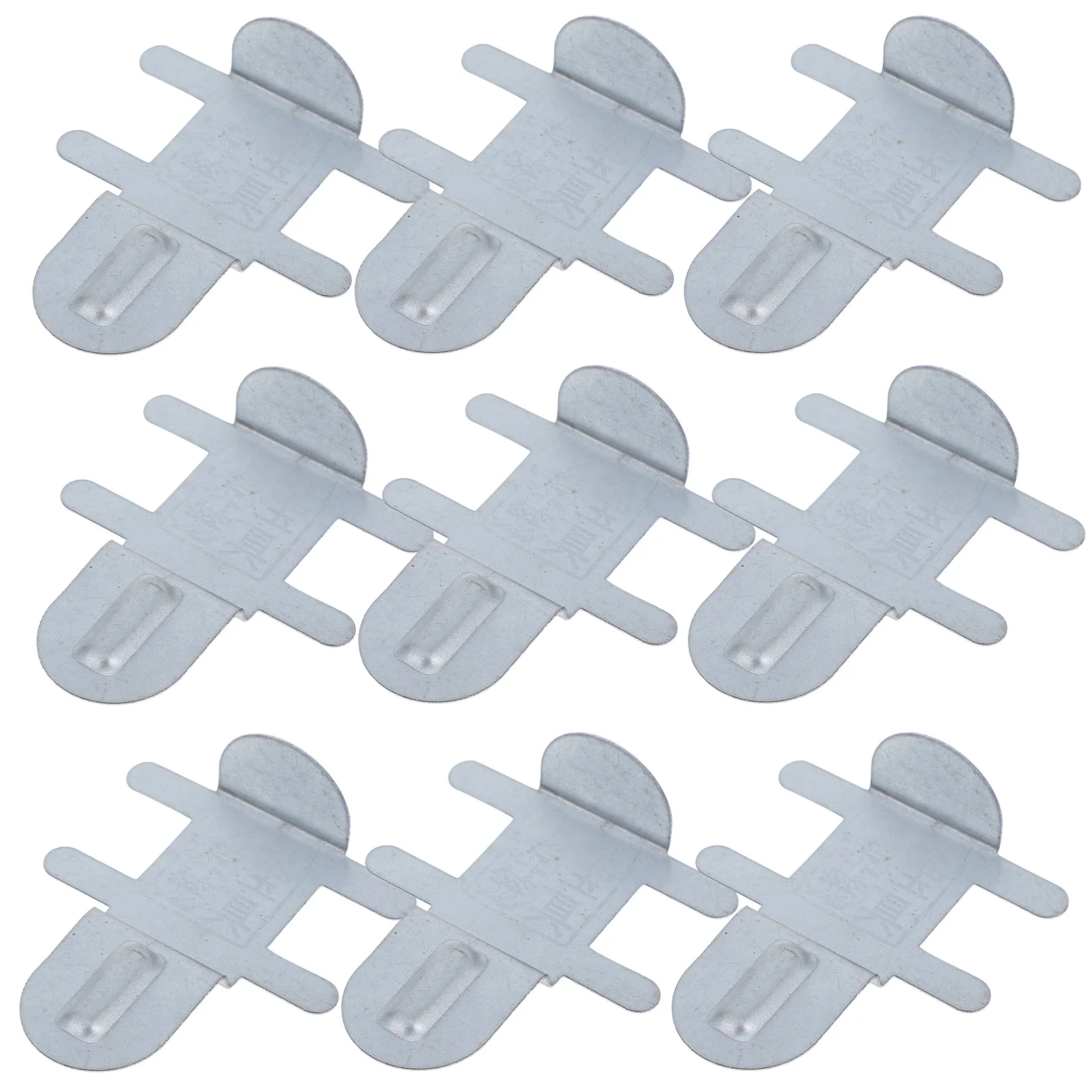 

10 Pcs Rabbit Cage Food Box Clips Stainless Steel Buckle Adjustable Height Pet Cage Accessories Wire Connectors Reptile Coop
