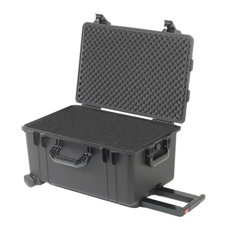

Heavy Duty IP67 Waterproof Hard Plastic Hard Wheeled Storage Waterproof Tool Case Waterproof With Foam