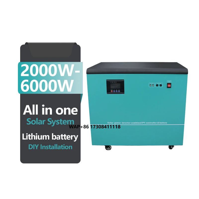 30kw 10kw Lithium Off Grid With 2 Mppt Storage Generator With Lithium Batter for Complete Kit Solar Energy Systems