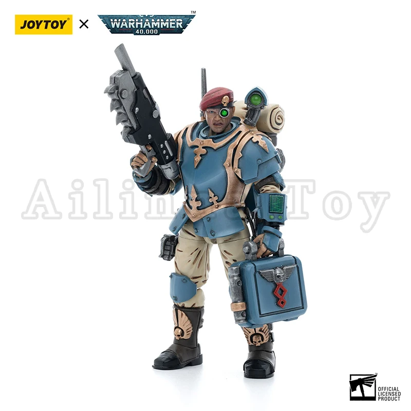 JOYTOY 1/18 Action Figure 40K Tempestus Scions Command Squad Anime Military Model