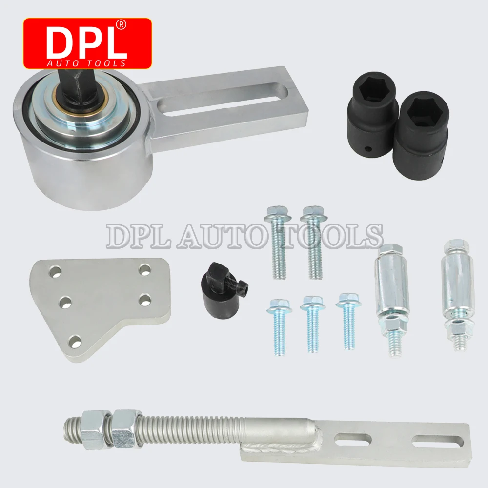 303-1611 Engine Crankshaft Belt Pulley Removal Tools Torque Multiplier For Ford 1.0T ECOBOOST Pulley Adjustment Tool
